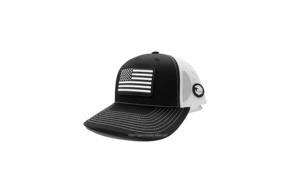 Young & Sporty Daily Wear para uso en exteriores, gorra de camionero de malla blanca estructurada con logotipo de Parche de goma personalizado, proveedor hecho en Vietnam - Product Image 2
