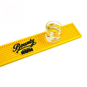 Silicone <b>bar</b> <b>mat</b> easy to clean dishwasher safe reusable durable <b>mat</b> keeps <b>bar</b> area neat perfect for wholesale buyers in USA - Product Image 6