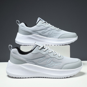 Wide Toe Minimalist Sneaker <b>Embroidered</b> Unisex ultra Light Rebound Walking <b>Shoes</b> Fashion Trend EVA Summer Men's Running <b>Shoes</b> - Product Image 4