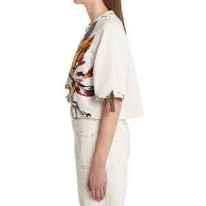 Camiseta de Diseño Moderno para Mujer, Superventas, Personalizada, de Primera Calidad, Transpirable, Ajustada, de Alta Calidad - Product Image 4