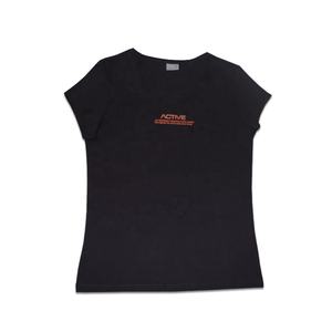 Camiseta en blanco de algodón orgánico de manga corta al por mayor de fábricas OEM, camiseta sostenible de alta calidad para mujer - Product Image 4