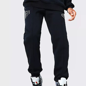 Conjunto Deportivo de Invierno con Capucha, Estampado y Pedrería, Talla Grande, Estilo Urbano, 2 Piezas, 100% Algodón - Product Image 6