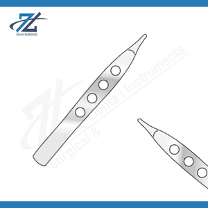 Fórceps de disección Jean de alta calidad Mandíbulas dentadas, 140mm de largo 1-2 dientes Fabricante de acero quirúrgico Slainless en Pakistán - Product Image 2