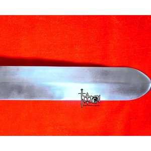 Gladius en acier à haute teneur en carbone, inspiré des samouraï, durable, avec une lame de 12 pouces et une longueur totale de 18,5 pouces, pour les arts martiaux - Product Image 3