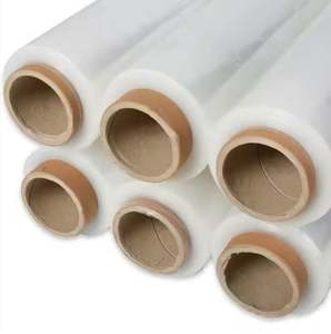 Película de envoltura elástica de plástico negro/Color 20 "1000ft 80 Gauge Storage Industrial LLDPE Fábrica de Vietnam - Product Image 5