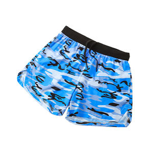 Shorts de course pour hommes à taille élastique, séchage rapide, respirants, 100% polyester, imprimés en 3D, sublimation personnalisée, vêtements de sport et d'entraînement - Product Image 3