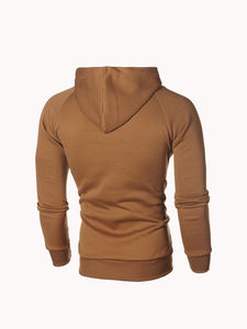 Nouveauté 2026 – Sweats à capuche unisexes en molleton 100 % coton, style streetwear, avec fermeture éclair, poche poitrine, couleurs variées – Vente en gros et personnalisation - Product Image 2