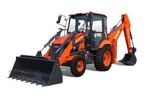 Fairly Used Hydraulic Backhoe <b>Loader</b> Yunnei Engine 2 Year Warranty 4x4 High Efficiency 3 Cbm Bucket Capacity 92KW Power for Sale - Product Image 4