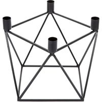 Porte-bougie en métal design cabane pour la décoration intérieure, écologique, fait main, décoration de table, options personnalisées - Saint-Valentin, Anniversaire