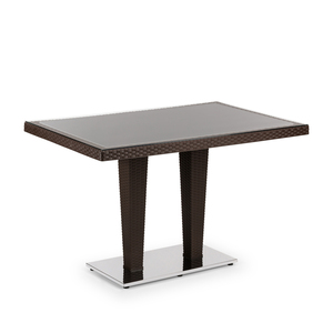 โต๊ะกลางแจ้งขนาด 80x120 ซม. พร้อมฐานโครเมียม ยี่ห้อ Antares - Product Image 4