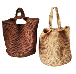 Sac en corde de papier tissé Crochet Macramé Sacs de plage directement du fournisseur indien - Product Image 1