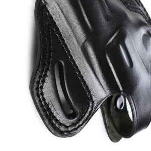 Pouce en cuir fait à la main Holster en cuir droitier cuir à pression noir IWB holsters dissimulés - Product Image 6