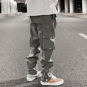 Men's Cargo Pants Multi-Pocket Harajuku Male Tactical <b>Overalls</b> Hip Hop Casual Male Joggers Trousers Streetwear - Product Image 6