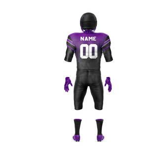 Uniforme de football américain pour homme 100% polyester - Respirant, manches courtes, pour les jours de match d'été - Product Image 6