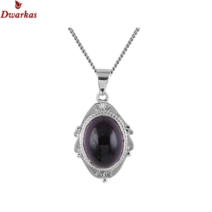 925 sterling silver natural Ethiopian <b>opal</b> gemstone pendant bezel setting fashionable gold plated <b>necklace</b> design for women - Product Image 6