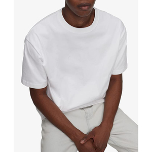 Camiseta de manga corta de algodón suave de alta calidad para hombre, diseño personalizado, uso diario informal, transpirable, de talla grande para el verano - Product Image 4