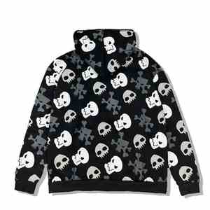 Fabricant OEM, sweat-shirt imprimé par sublimation tendance, lourd, surdimensionné, 500GSM, sweat-shirts Ziooer pour hommes - Product Image 2