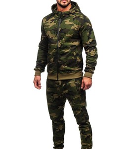 Custom Logo <b>Tracksuits</b> for Men Sweat Suits Gym Sport Wear Training <b>Tracksuits</b> Jogging Suit Two Piece Hoodie and Pants Set - Product Image 3