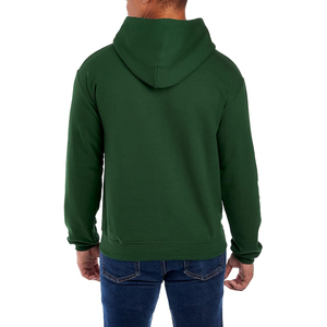 Muy cómodo 100% algodón pulóver sudaderas con capucha para hombres estampado personalizado patrón sólido Material polar elegante pulóver sudaderas con capucha - Product Image 3
