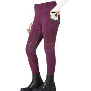 Leggings de Equitación Antideslizantes para Mujer 2026, Pantalones de Entrenamiento Impermeables, Resistentes al Viento, de Spandex/Poliéster, Transpirables y de Secado Rápido - Product Image 6