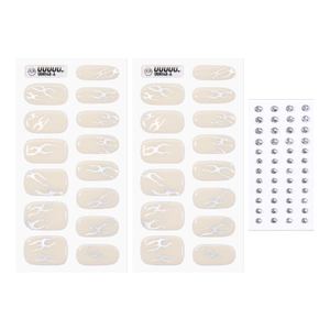 Pegatinas de Uñas de Gel Semi Curadas de Calidad Profesional Coreana 100% Reales, Fáciles de Aplicar, Manicura al por Mayor, Certificadas, Veganas y Libres de Crueldad - Product Image 2