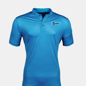เสื้อโปโลสำหรับผู้ชายเสื้อสแปนเด็กซ์ระบายอากาศได้ดีเข้ารูปแห้งเร็วโลโก้ตามสั่ง - Product Image 5