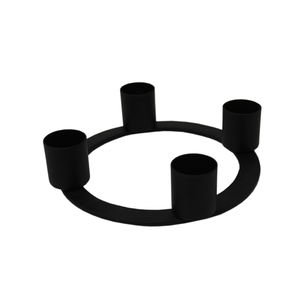 Unique Style Iron Metal Advent <b>Candle</b> Holder <b>Red</b> Finished for Home & Christmas Party Lighting Decoration Wholesale Bulk - Product Image 3