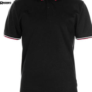 เสื้อโปโลผู้ชายสไตล์สตรีทแวร์ถักปักลายตามสั่ง ทรงกอล์ฟ กางเกงขาสั้นโปโลกันหด แห้งเร็ว ขายส่งเสื้อโปโลผู้ชาย - Product Image 4