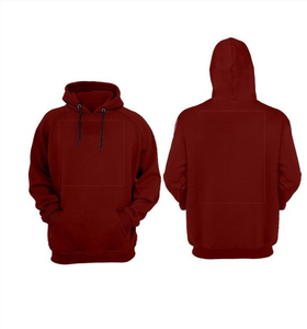 Sudadera de lana de algodón estilo retro con capucha lavada Vintage para moda callejera - Product Image 1