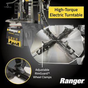 2026 R80EX New Gray <b>Tire</b> <b>Changer</b> with 34\" Clamping Capacity Dual-Tower Assist & Tilt Back for Automotive Repair - Product Image 1