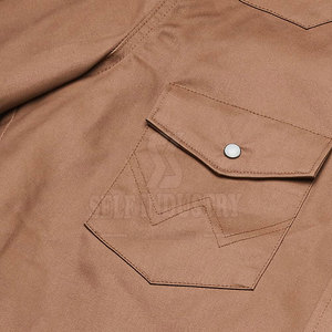 High Quality Water Proof Cotton Men <b>Welding</b> FR <b>Shirts</b> Comfortable Light Weight Quick Dry Breathable SELF INDUSTRY Customized - Product Image 4