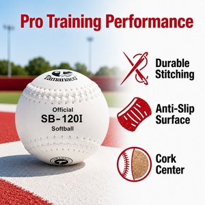 Mercato meglio vende Pelotas De Softball <span class=keywords><strong>Tamanaco</strong></span> 120i direttamente fabbrica pelle PVC pelle Deportes <span class=keywords><strong>Tamanaco</strong></span> 120d Softball - Product Image 3