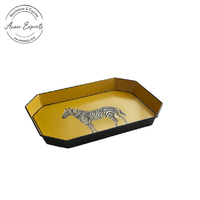 Plateau oeil maléfique en fer artisanal de meilleure qualité avec Design d'oeil imprimé utilisé pour la décoration de la maison plateau de Table et affichage