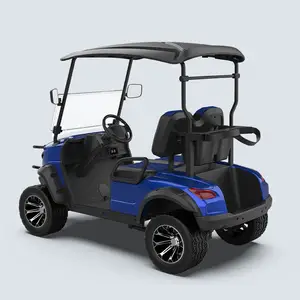 Factory Low Price High Quality 2 Seater 72V 4KW Batteries Operated Electric Club Car Golf Cart