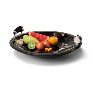 Modern Natural Buffalo Horn Handmade Decorative <b>Storage</b> <b>Tray</b> for Home Restaurant Wedding Use - Product Image 1