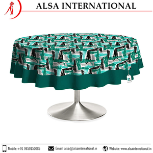 Paños de decoración de mesa impresos de diseñador personalizado de calidad superior de proveedor indio - Product Image 2