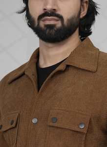 เสื้อคลุมกันหนาวสำหรับผู้ชายเสื้อคลุมกันหนาวผ้าวิสคอสสำหรับนักธุรกิจชายในชีวิตประจำวันและมัสตาร์ดสีทองส่งตรงจากโรงงาน - Product Image 4