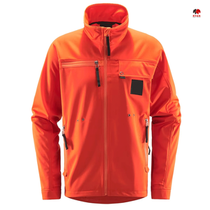 เสื้อแจ็คเก็ตซอฟต์เชลล์ออกแบบตามสั่งสำหรับผู้ชายและเด็ก พร้อมซิปแบบรักษ์โลก ผ้าระบายอากาศได้ดี พร้อมโลโก้แบบกำหนดเอง - Product Image 1