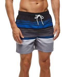 Fitness vente en gros hommes maille sueur cordon Shorts de sport partout imprimé Shorts Gym maille cordon mode hommes Shorts - Product Image 4