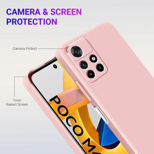 Funda trasera suave de silicona profesional para Red mi Note 11t 5G/Poco M4 Pro 5G Superior Shock Water funda para teléfono móvil Laudtec - Product Image 6