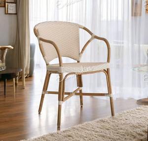 Vente d'usine Chaise élégante en bambou naturel Chaise en rotin Chaise d'extérieur pour salon de jardin - Product Image 2