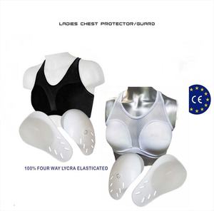 Femmes CHEST GUARD Karaté Taekwondo MMA Arts Martiaux Escrime Boxe Hockey Soutien-gorge OEM Personnalisé Ladies Chest Guard Protector Sports Bra - Product Image 4