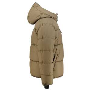 Nouvelle arrivée d'hiver, veste matelassée chauffante à manches longues et à capuche pour homme avec logo personnalisé, doublure en coton, vente en gros - Product Image 3