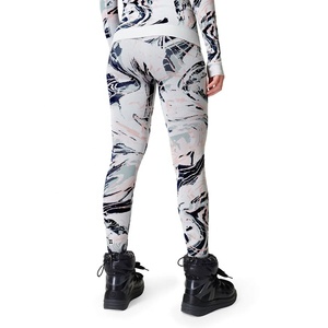Leggings de yoga slim personnalisés avec logo 2026 pour femmes, leggings de yoga respirants pour la course à pied et la salle de sport pour femmes, été - Product Image 2