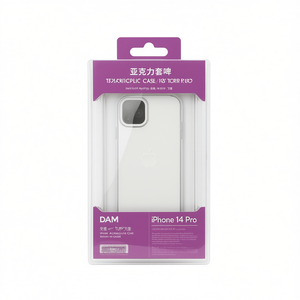 Funda Transparente DAM de TPU+Acrílico para 14 Pro con Protección Antigolpes - Product Image 2