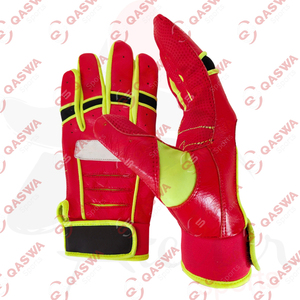 Guantes deportivos de entrenamiento de bateo de béisbol Guantes de béisbol y softbol de alta calidad Diseño de puño corto Color único - Product Image 2