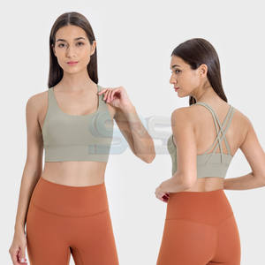 2025สปอร์ตบราผ้าฝ้ายไร้รอยต่อสำหรับผู้หญิงผ้าคอตตอนออกกำลังกายเล่นโยคะฟิตเนสยิมน้ำหนักเบาระบายอากาศได้ดีปรับได้ - Product Image 4