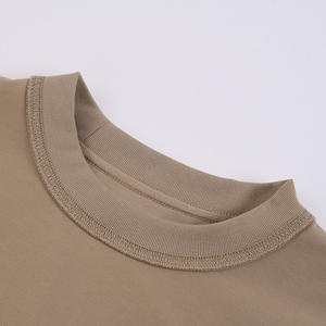 Camiseta de algodón puro Super suave de gran tamaño 230gsm para hombre, diseño personalizado, camiseta de manga corta súper suave, camiseta en blanco para hombre - Product Image 4