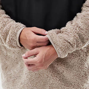 Sweat à capuche en polaire lourd pour homme personnalisé 2026, sweat-shirt SHERPA pour temps froid extrême - Product Image 5