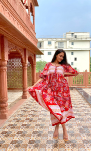 Nuevo Vestido Largo Estampado Floral de Diseñador de Moda de Verano para Mujer, Vestido Maxi Estampado con Vuelo - Product Image 2